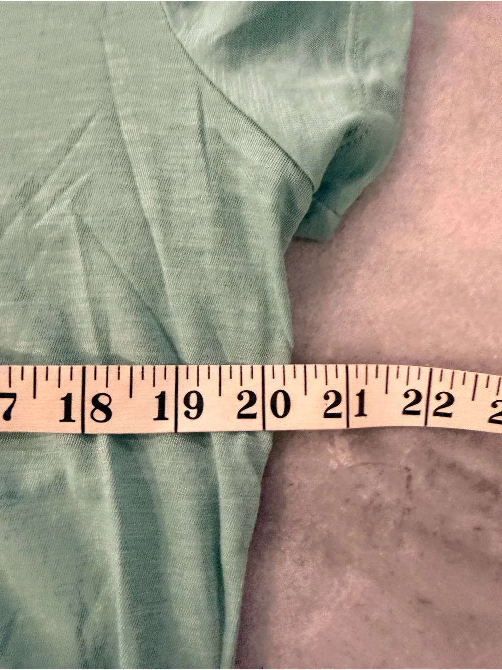 NWOT Madewell Size L Sage Green V Neck Short Sleeve Lightweight Slub Cotton Top - Picture 8 of 10